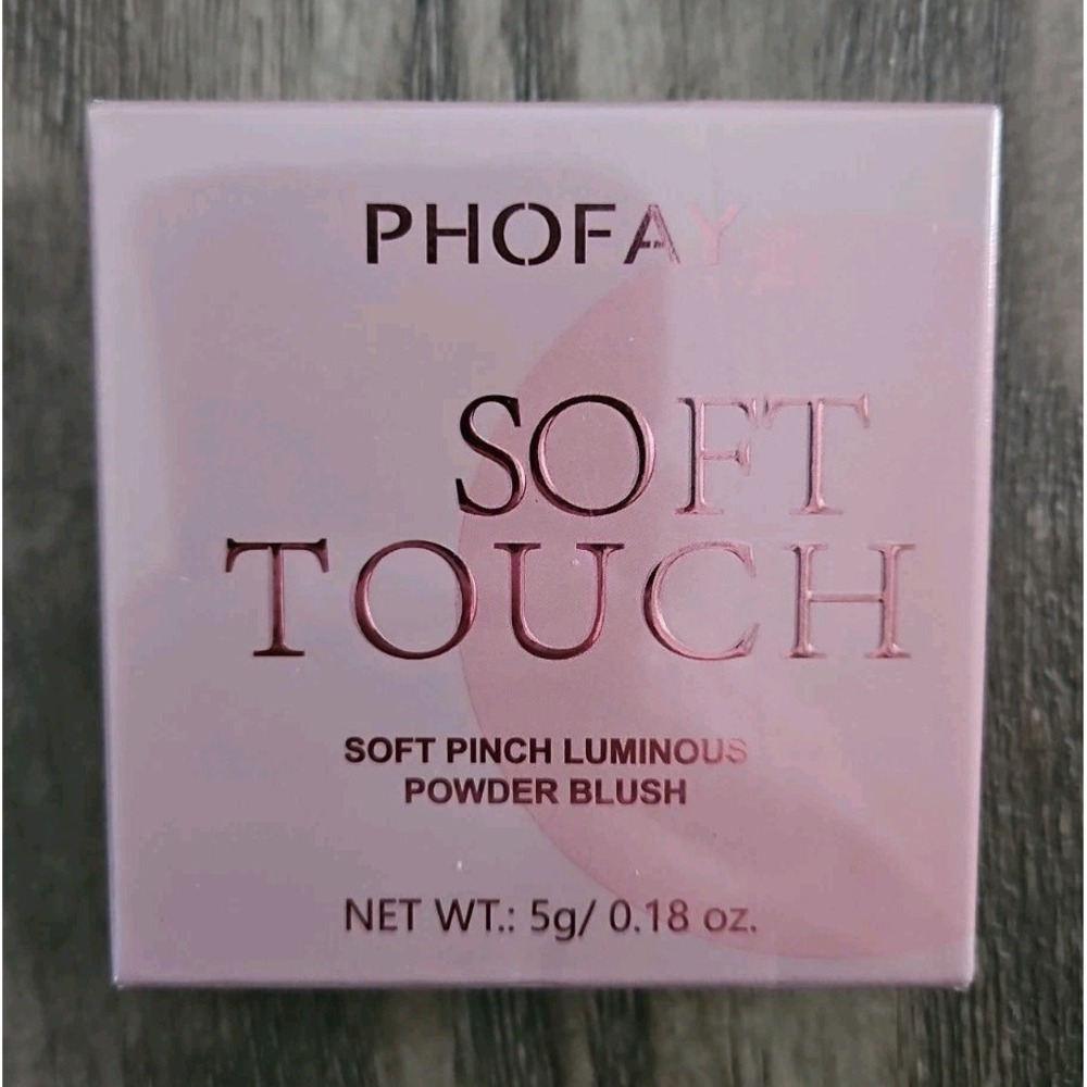 Phofay Soft Touch Soft Pinch Luminous Powder Blush #1 Blush BNIB Authentic 3/28